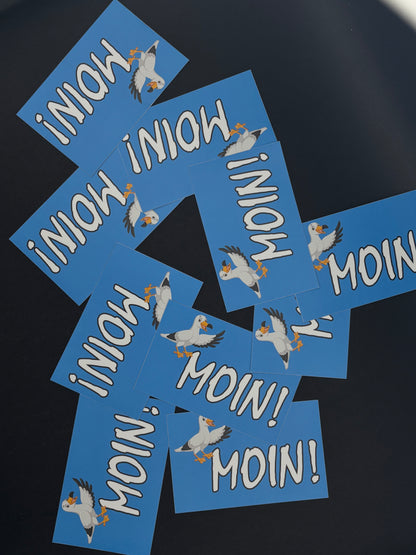 Sticker "Moin!"