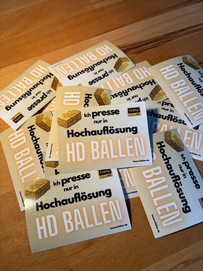 Sticker "HD-Ballen"