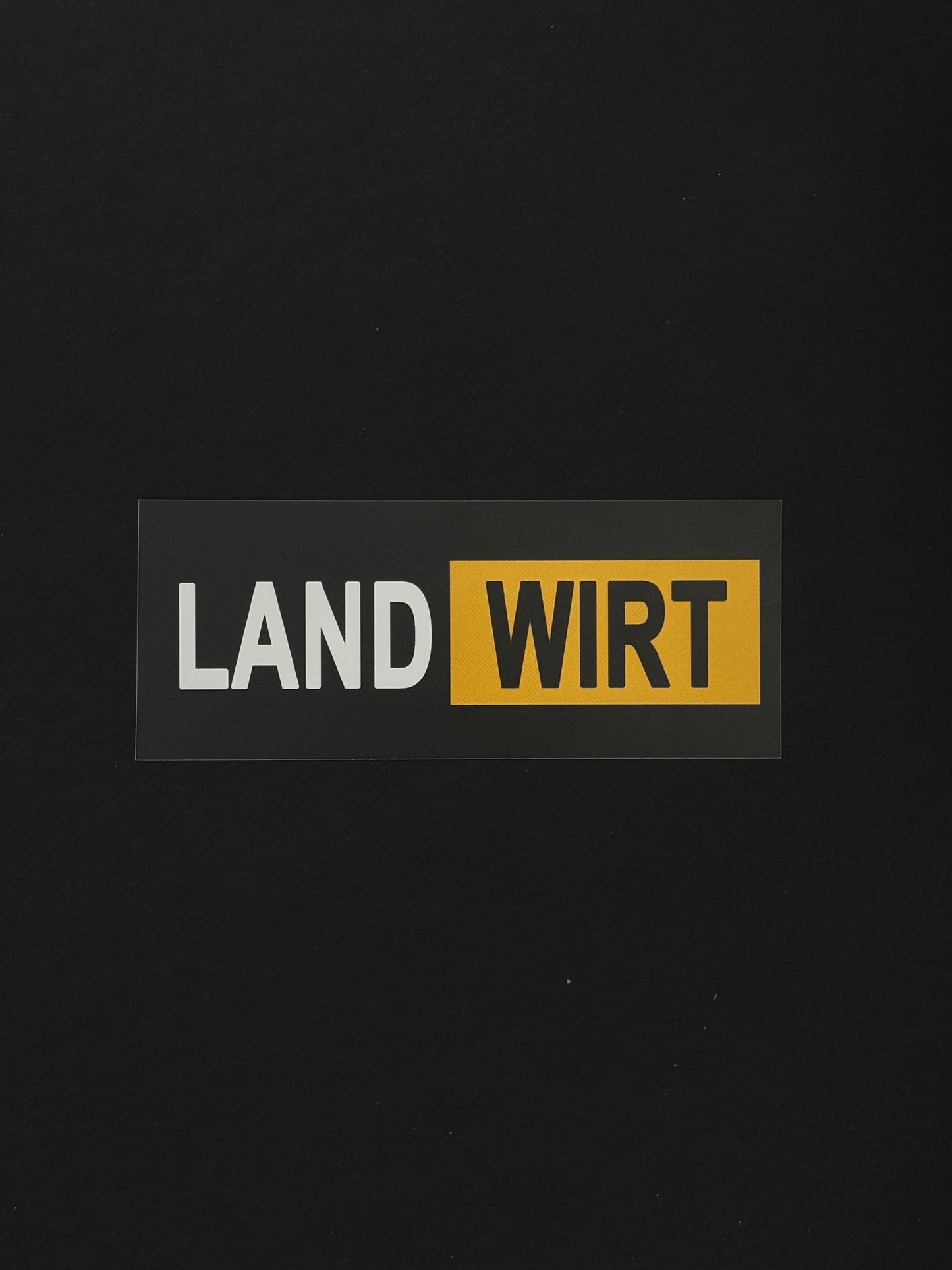Sticker "Landwirt"