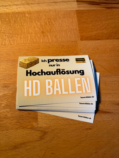 Sticker "HD-Ballen"
