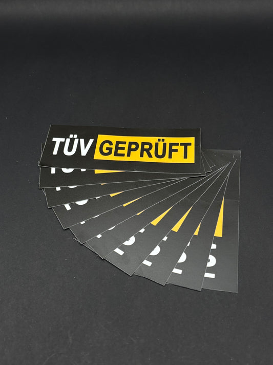 Sticker "Tüv Geprüft"