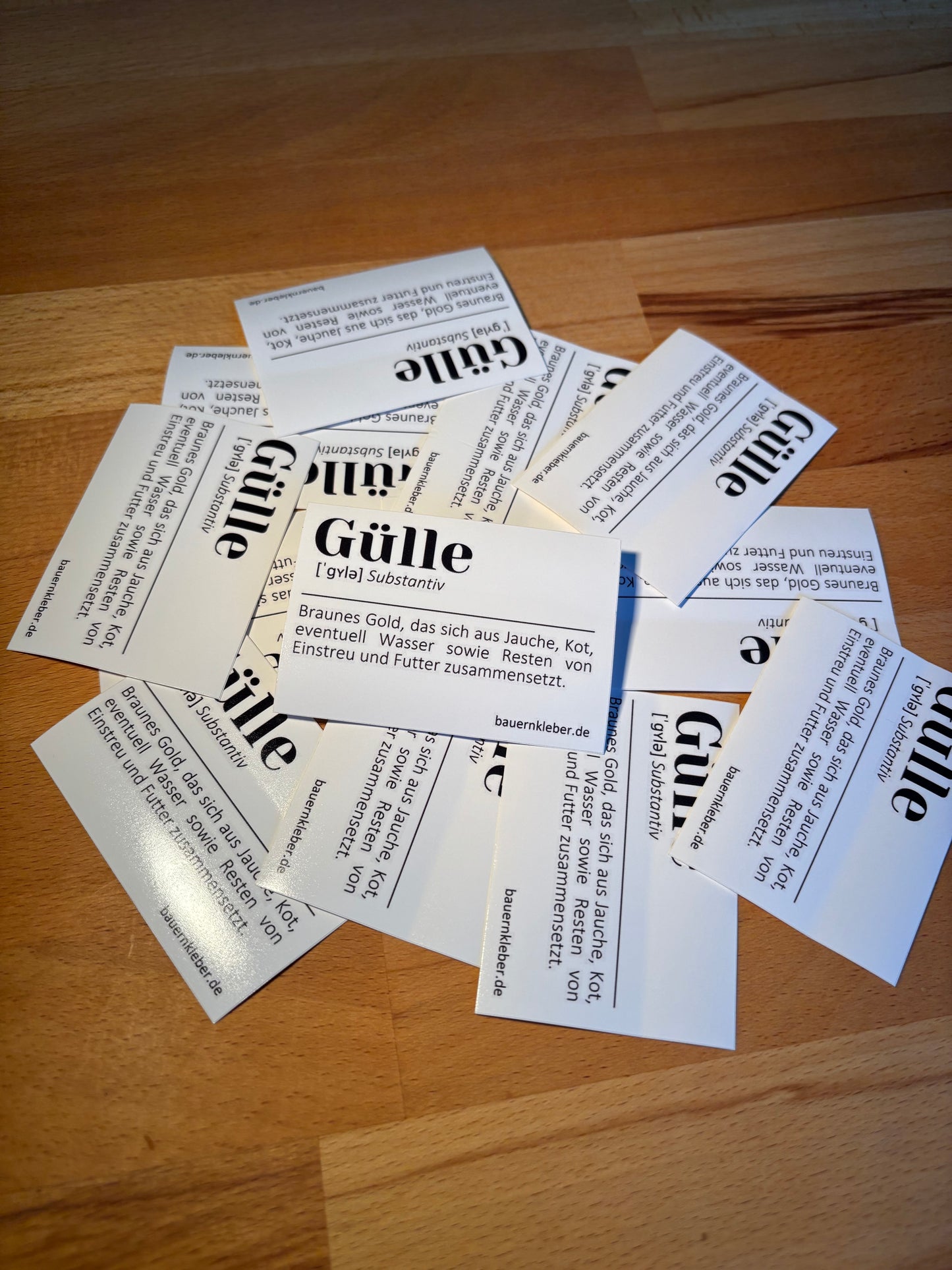 Sticker "Gülle - Duden"