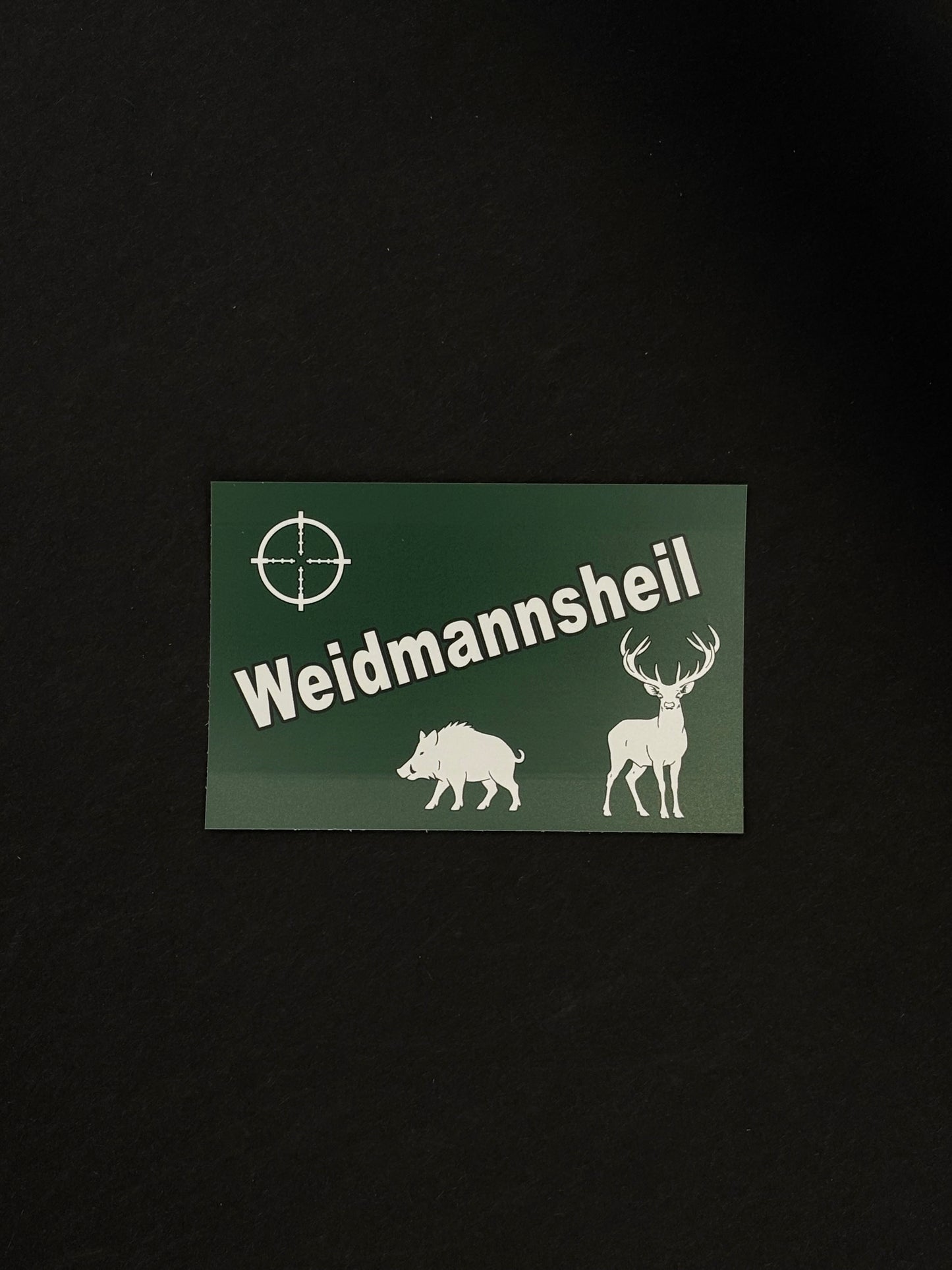 Sticker "Weidmannsheil"