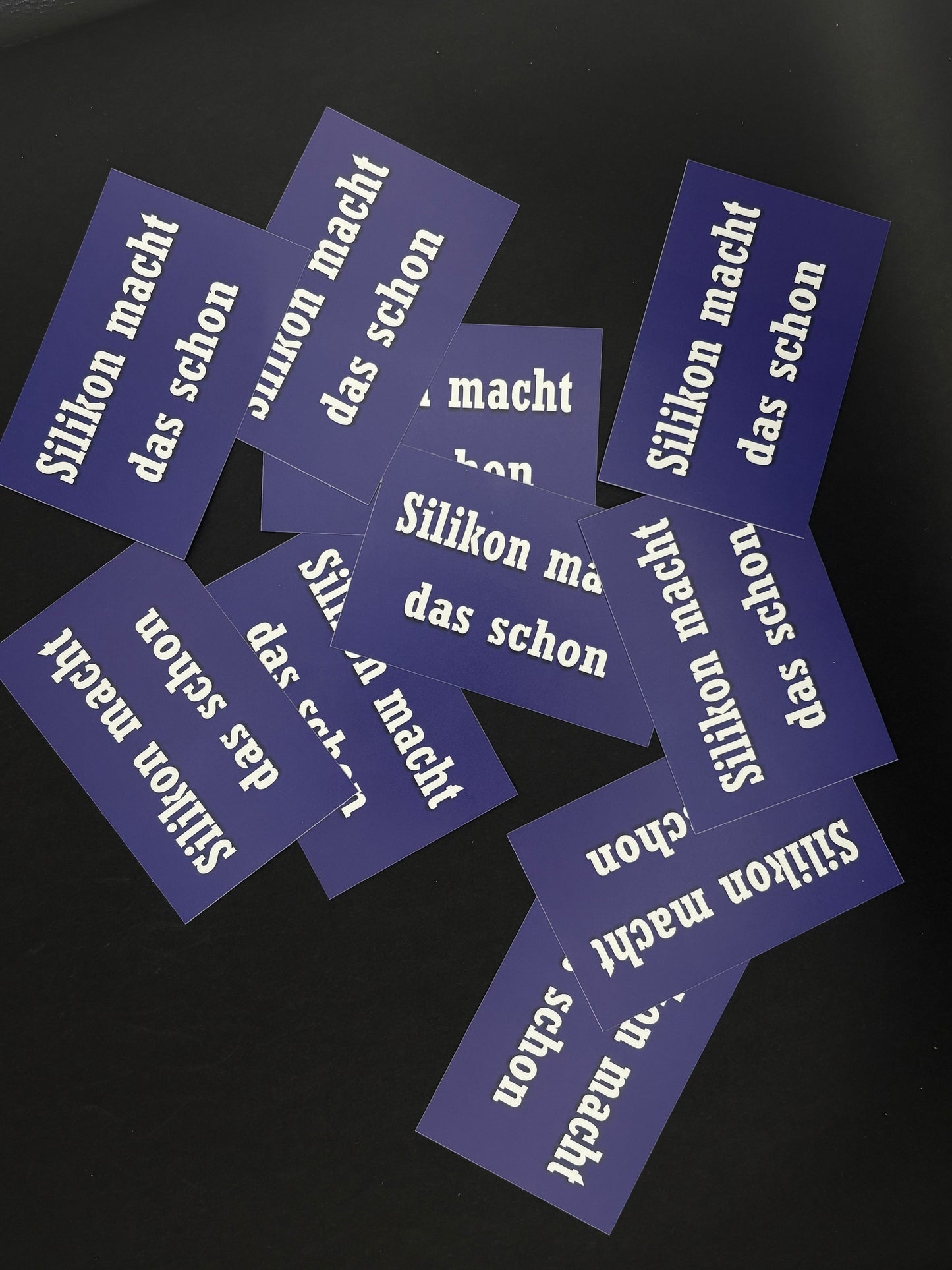 Sticker "Silikon macht das schon"
