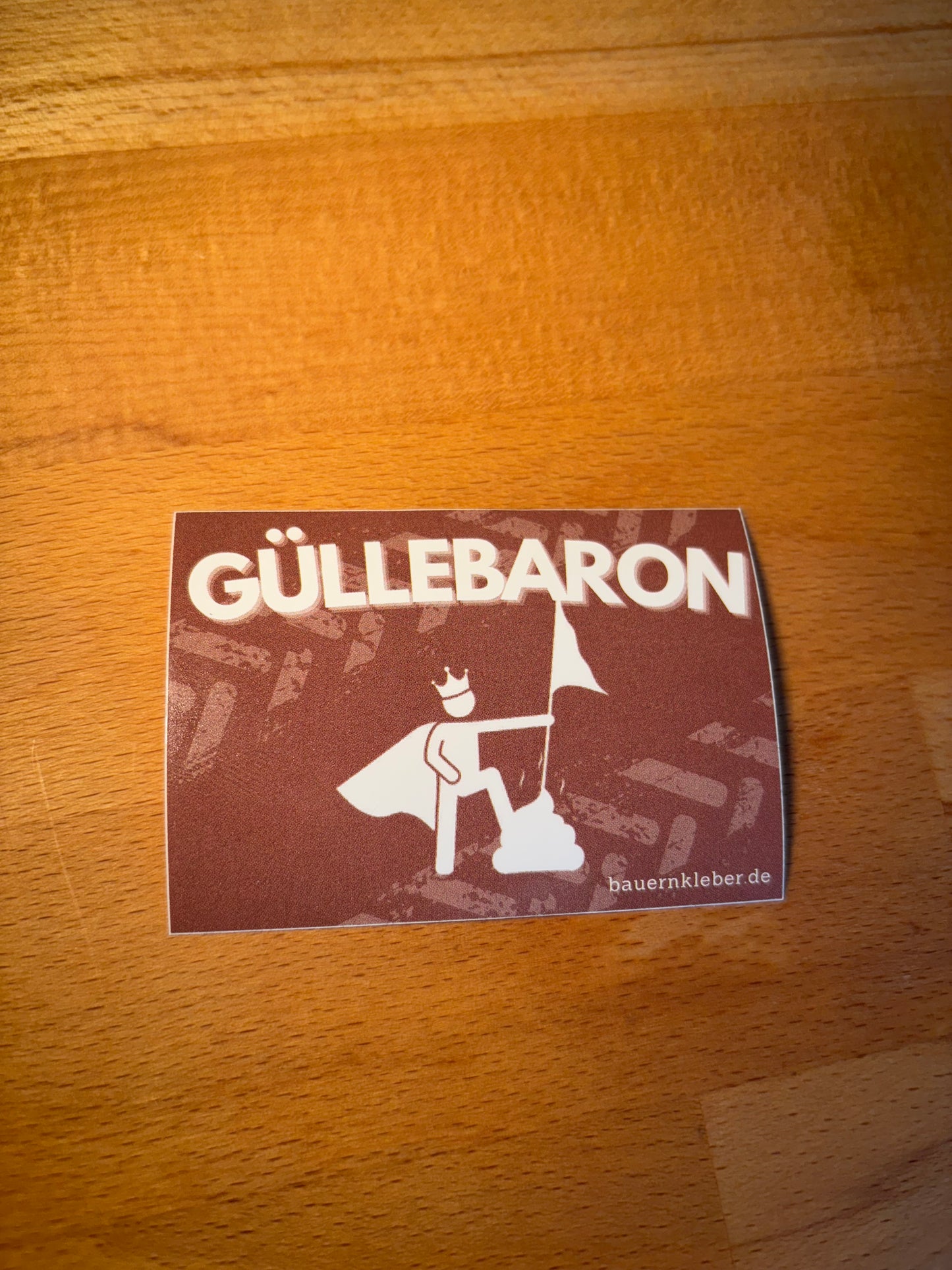 Sticker "Güllebaron "