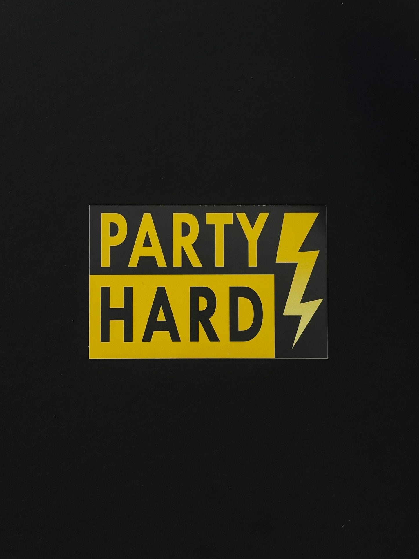 Sticker "Party Hard"