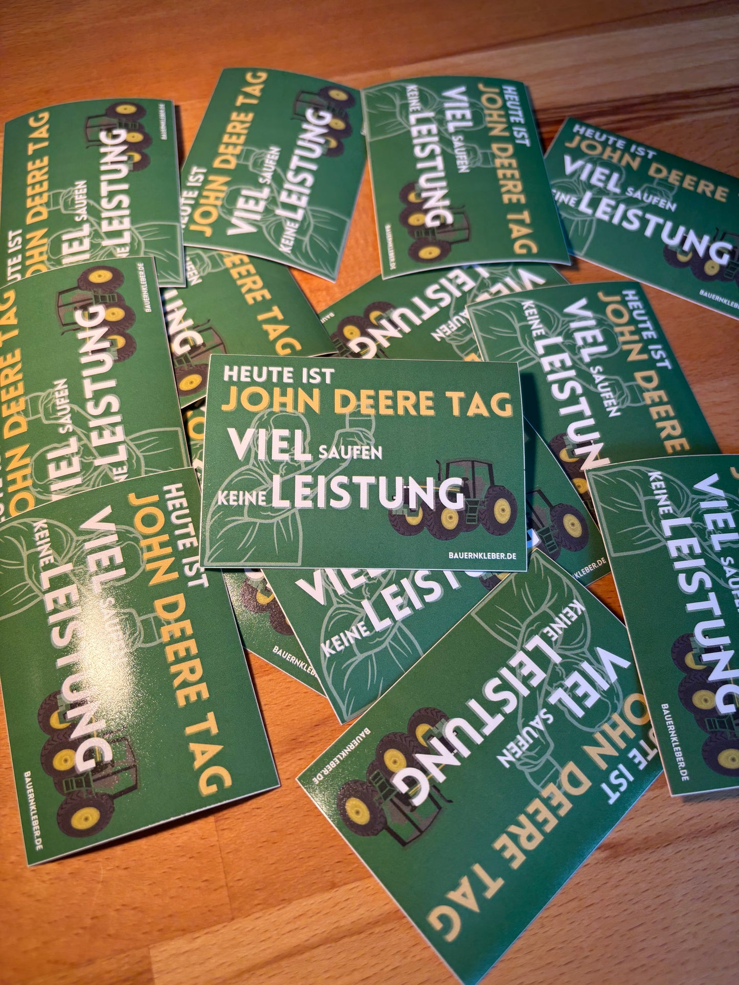 Sticker "Heute ist John Deere Tag"