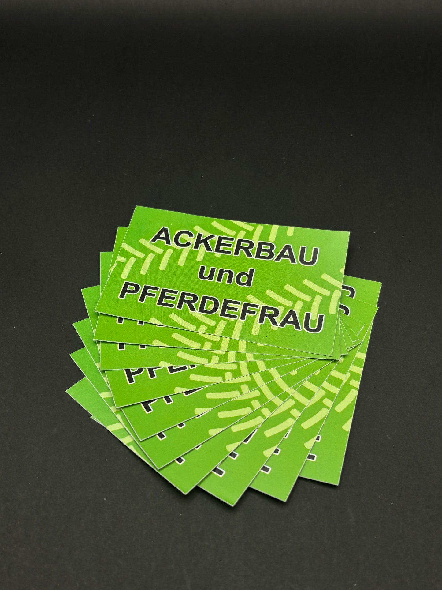 Sticker "Ackerbau und Pferdefrau"