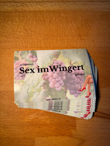 Sticker "Se* im Wingert"