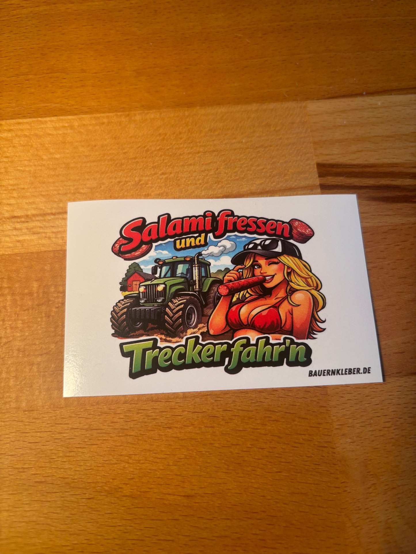 Sticker "Trecker fahrn"