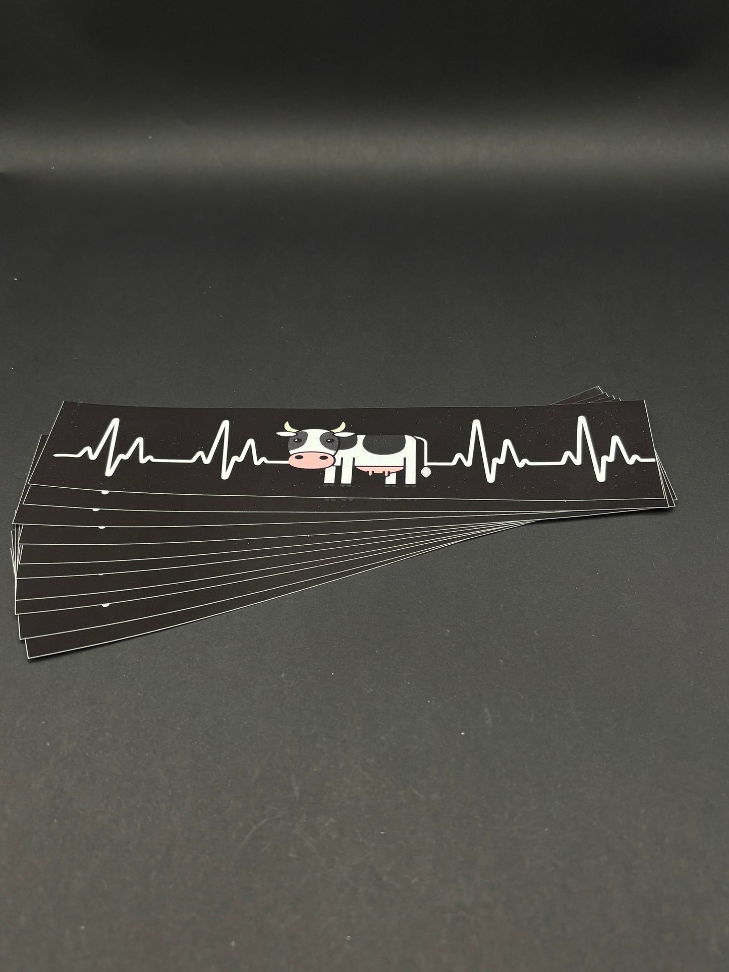 Sticker "Herzschlag Kuh"