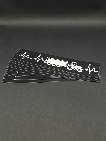 Sticker "Herzschlag Güllefass"