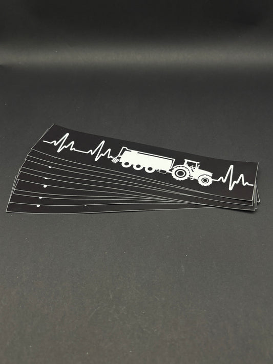 Sticker "Herzschlag Güllefass"