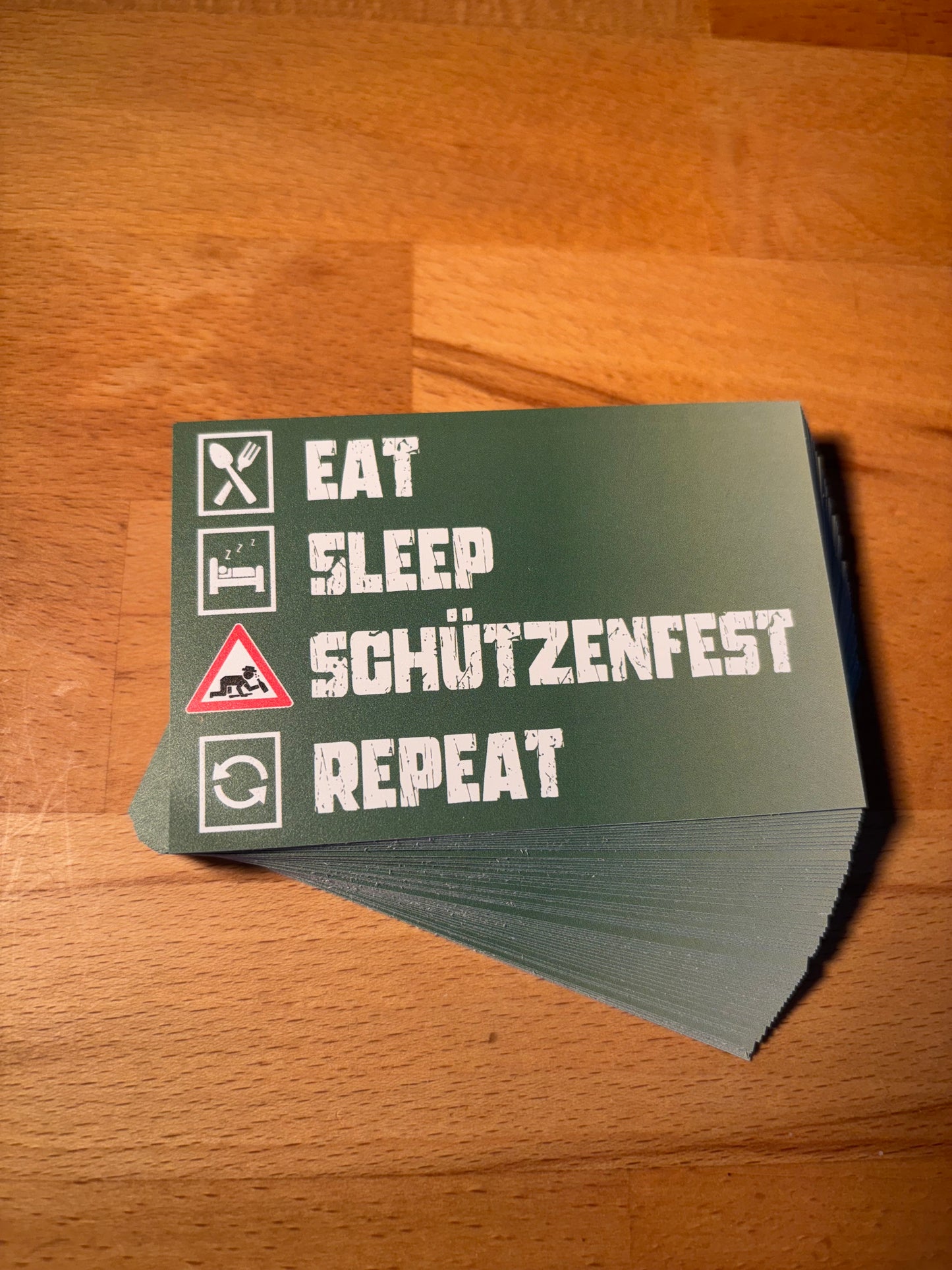 Sticker "Eat Sleep Schützenfest"