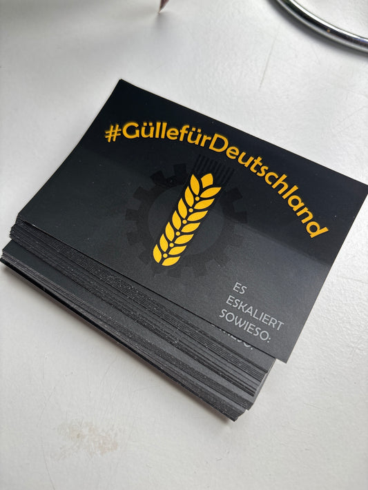 Sticker "#GüllefürDeutschland"
