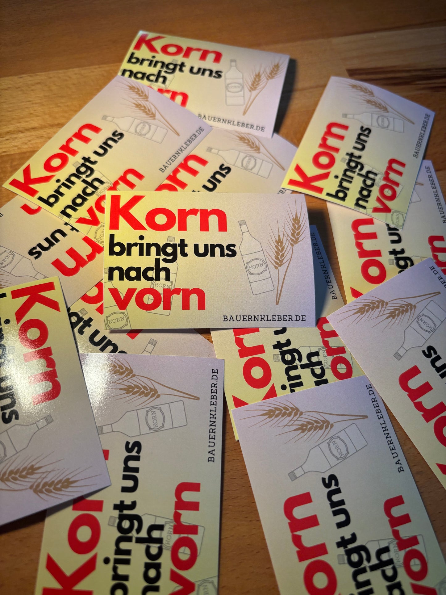 Sticker " Korn bringt uns nach vorn"