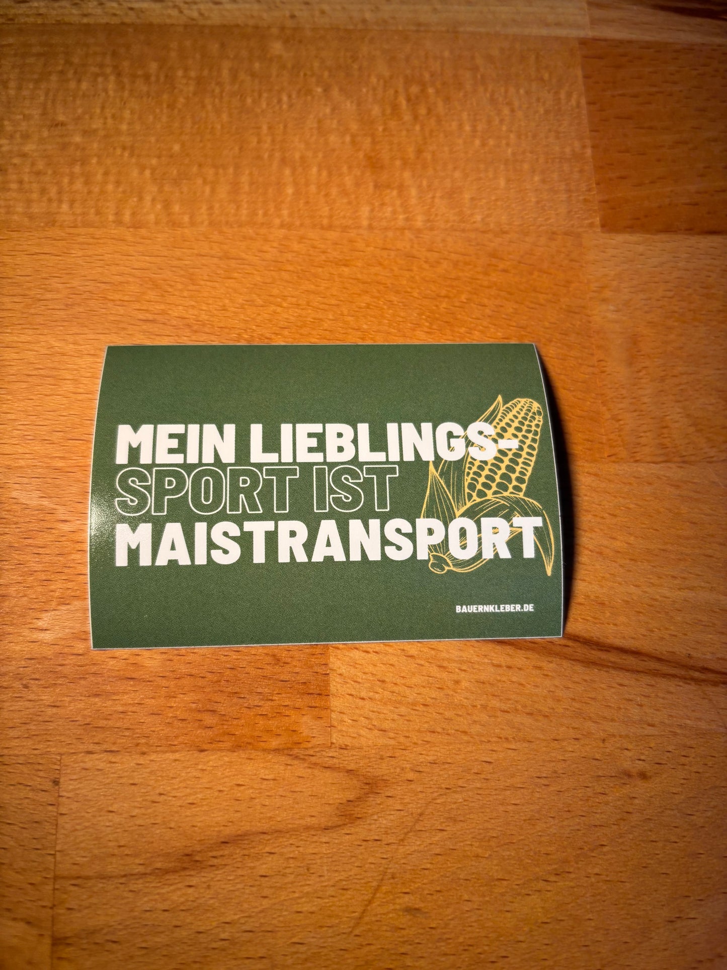 Sticker "Mein Lieblingssport ist Maistransport"