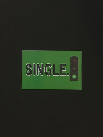 Sticker "Single"