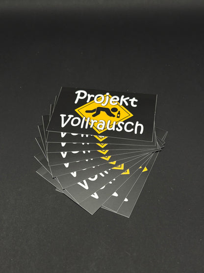 Sticker "Projekt Vollrausch"