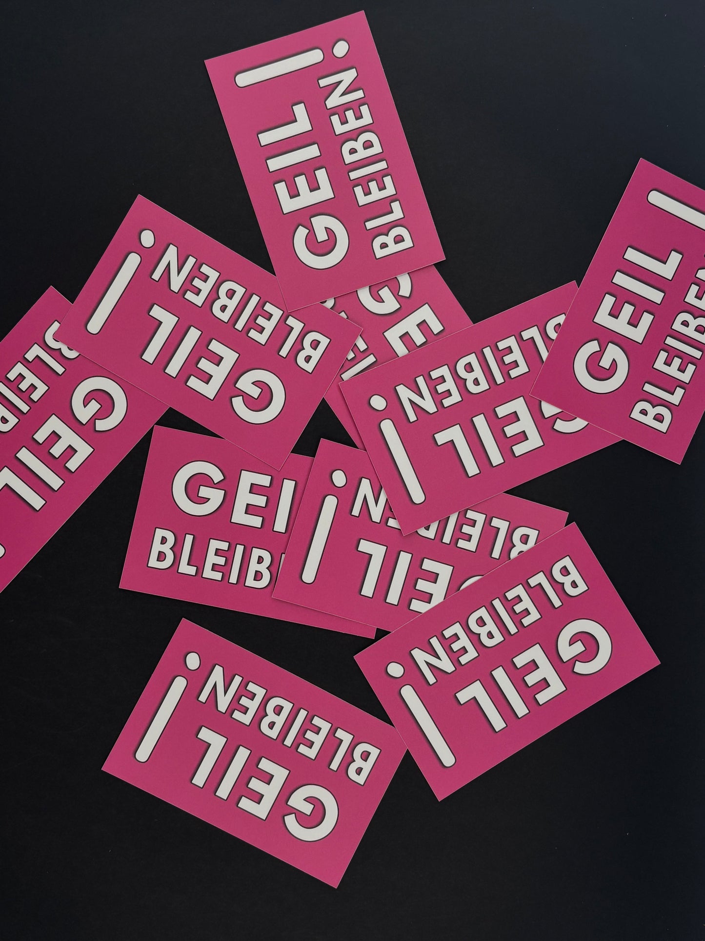 Sticker "Geil Bleiben!"