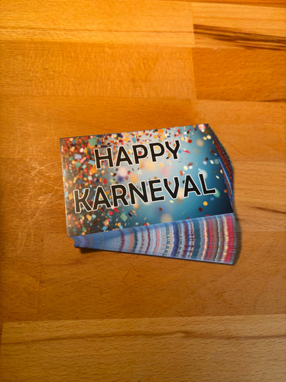 Sticker "Happy Karneval"