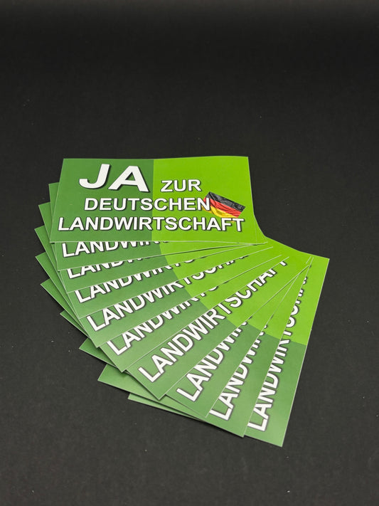 Sticker "JA zur deutschen Landwirtschaft"