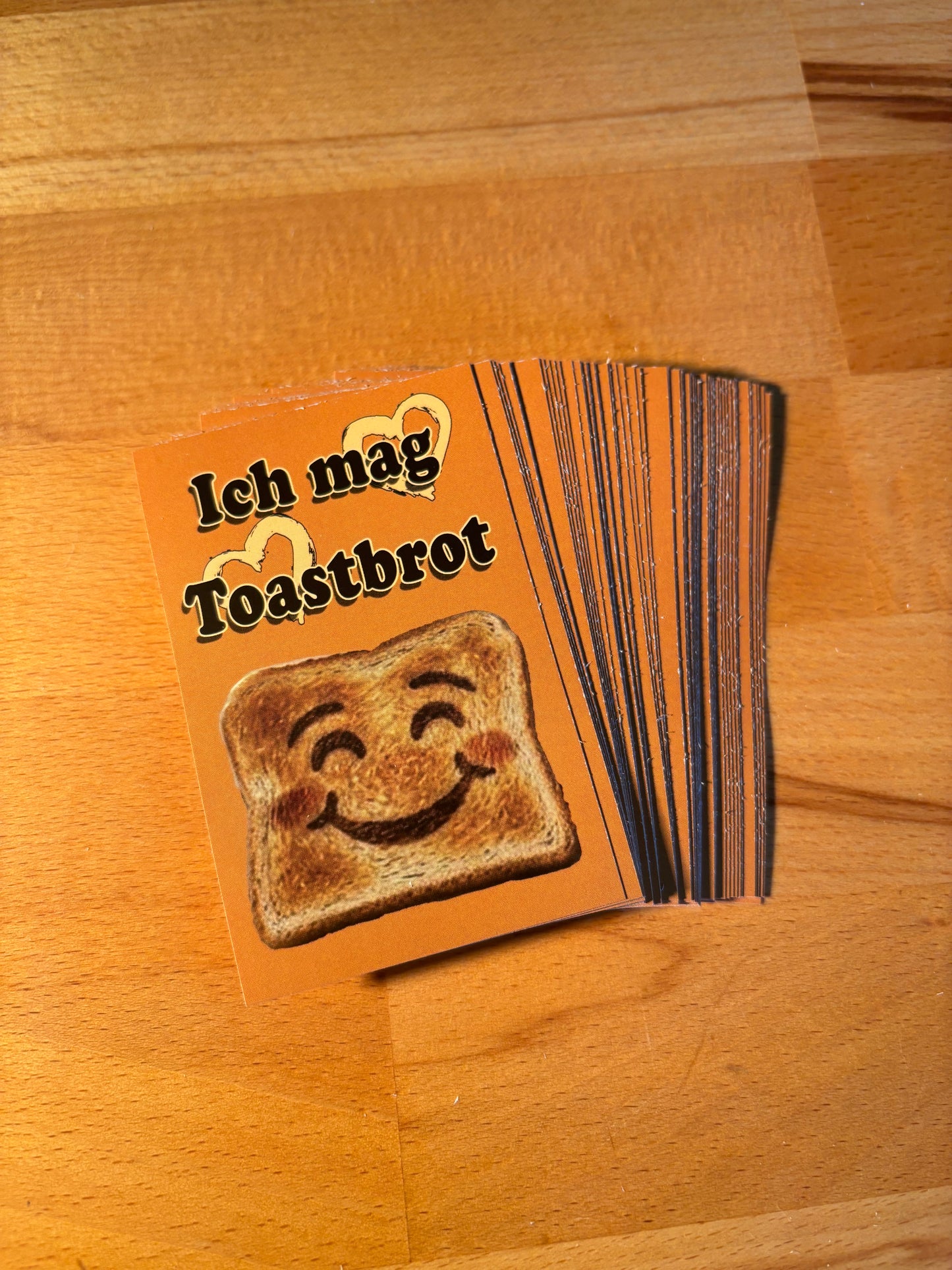 Sticker "Ich mag Toastbrot"