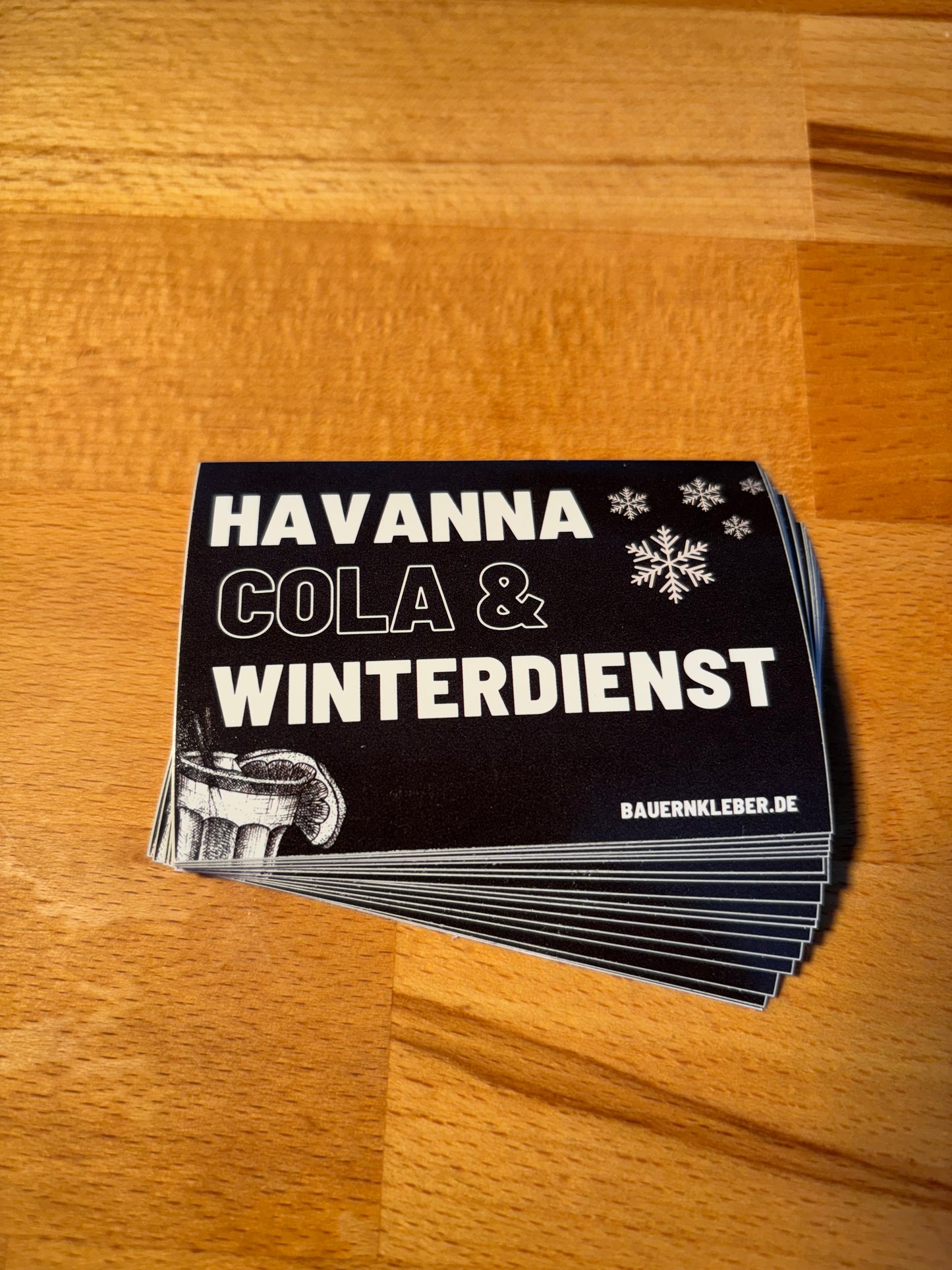Sticker "Havanna Cola & Winterdienst"