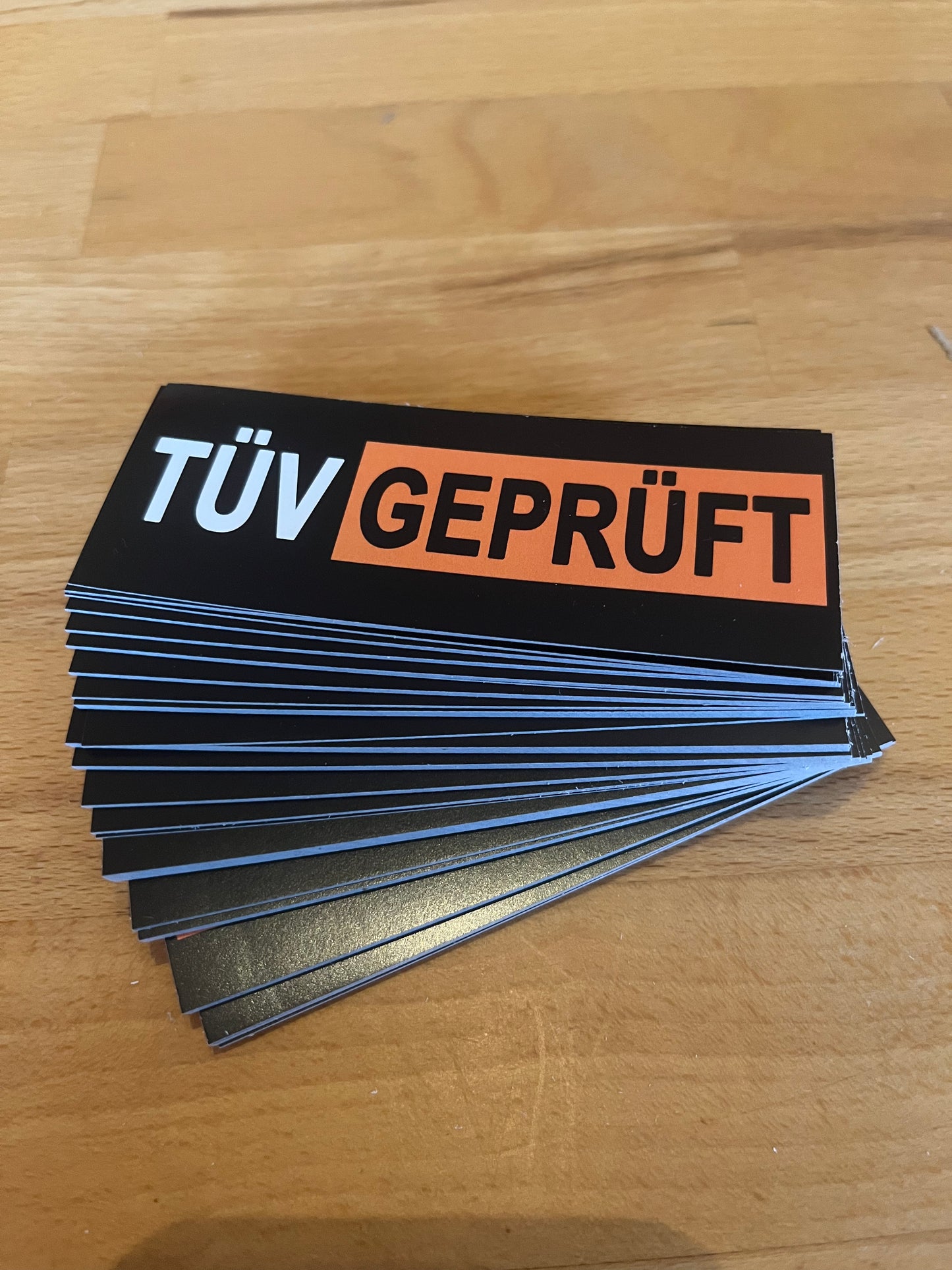 Sticker "Tüv Geprüft"