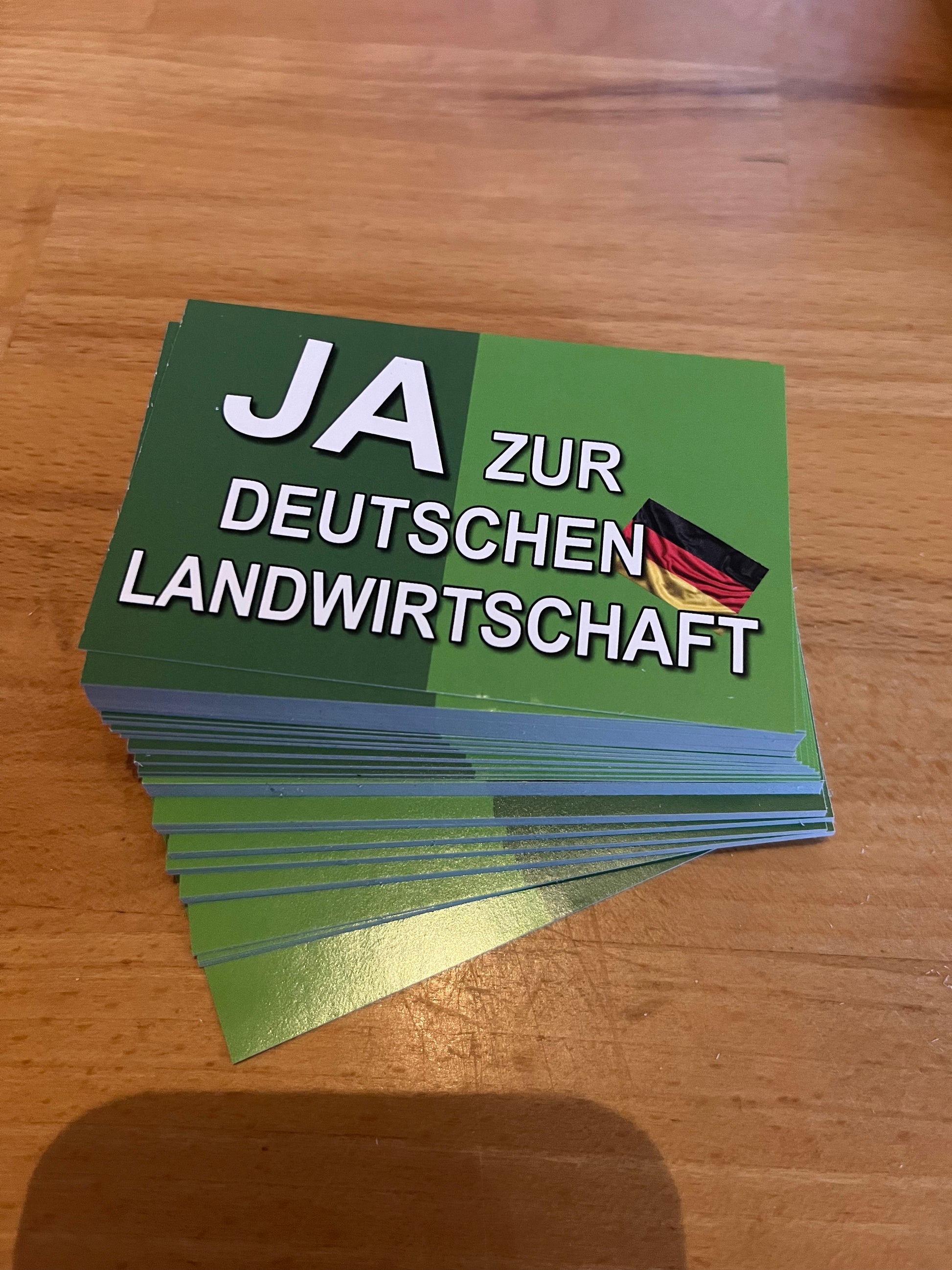 Sticker JA zur deutschen Landwirtschaft – Agrarsticker