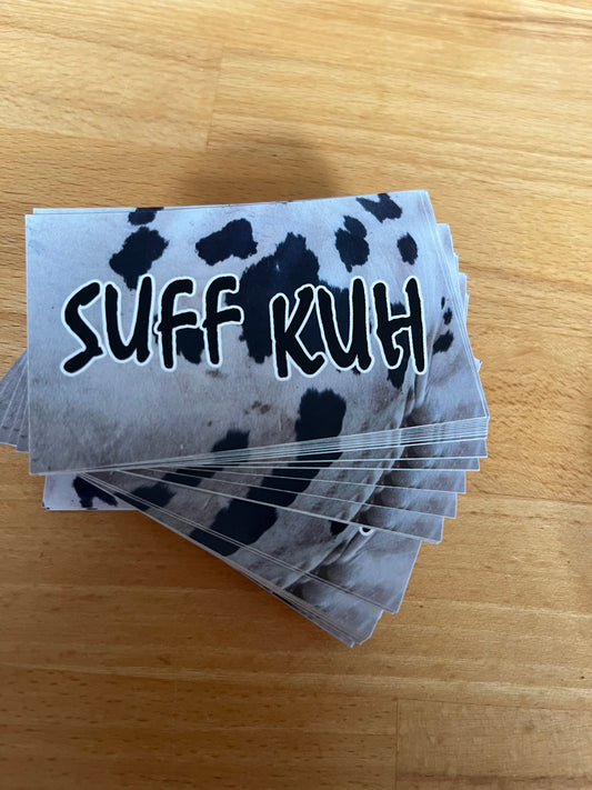 Sticker "Suff Kuh"