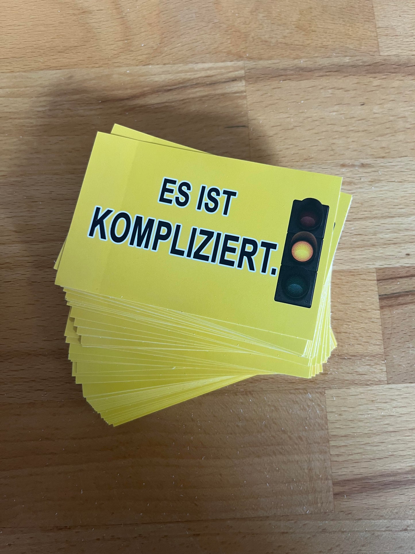 Sticker "Es ist kompliziert"