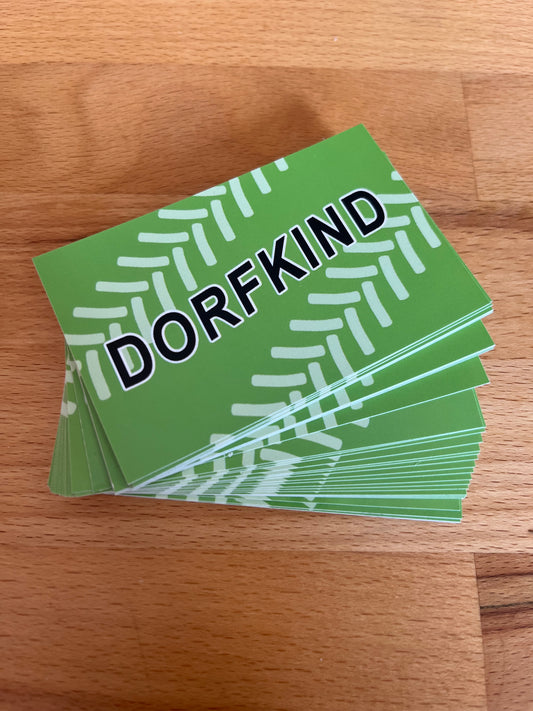 Sticker "Dorfkind"